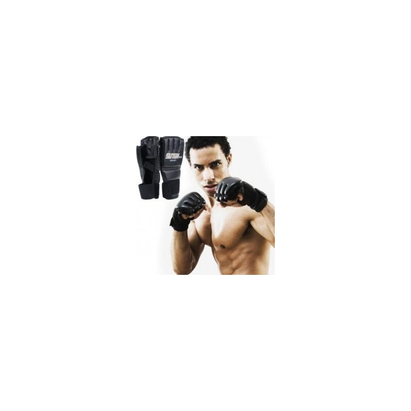 1 par fresco MMA Muay tailandés Guantes de Entrenamiento Saco de Boxeo La mitad de los mitones Sparring Boxing Gym