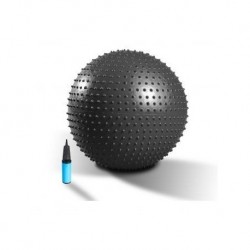 Pelota para Shiatsu, Pilates y Yoga 65 cm Body Fit-Gris