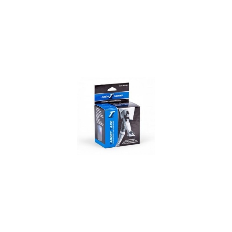 Rollo de Venda Kinesiológica con 16 Cintas Target Tape-Azul