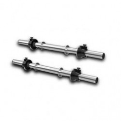 Set de Tubos para Mancuernas de 18 p. Energym-Plata