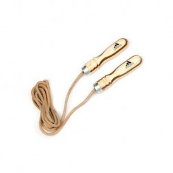 Cuerda Profesional para Saltar de Cuero Adidas ADIJRW01-Café