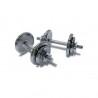 Juego de Mancuernas Cromadas 40 Lb Ion Fitness EX1333-Plata