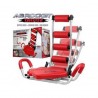 Ab Rocket Twister Abdominales Silla Musculación Pilates Ejercite Su Abdomen Comoda Y Rápidament. AbRocket-Rojo