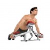 Ejercitador Push Steel Brazo Pecho Abdomen 3 Bandas De Resistencia PUSH-01 Plegable -Rojo
