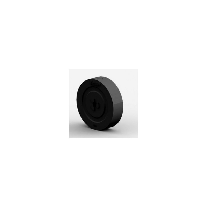 Set de 2 Pesas de 6 Kg Energym-Negro