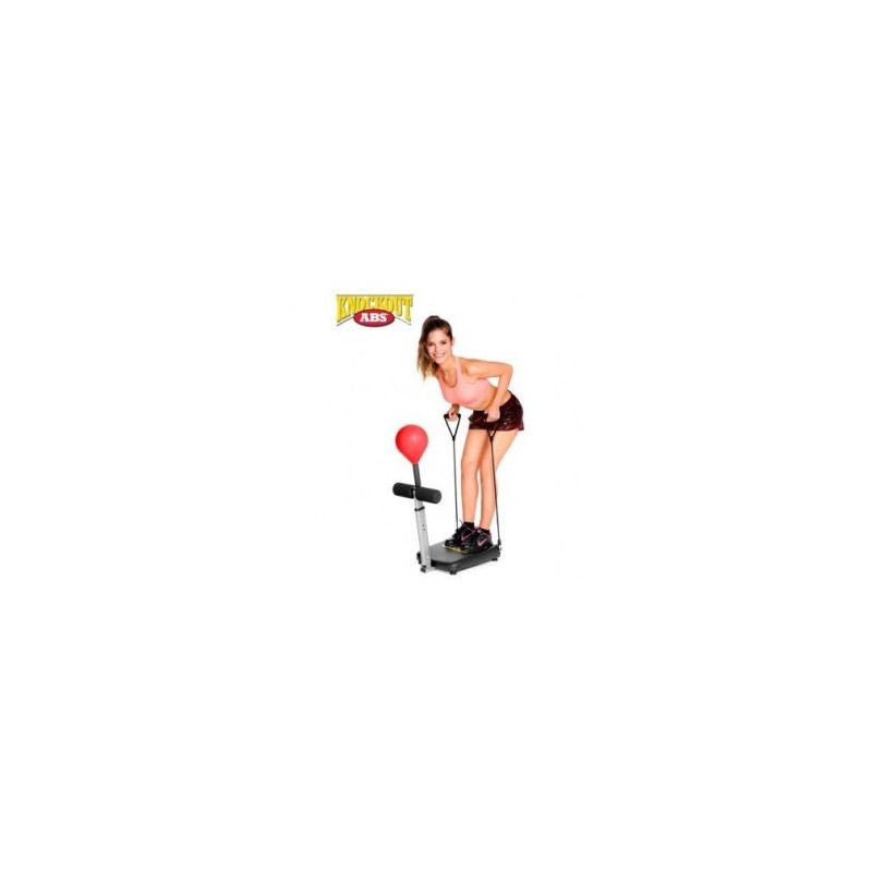 Knockout Abs La Emocion Del Boxeo Y Abdominales Perfectos. CF1051-Negro