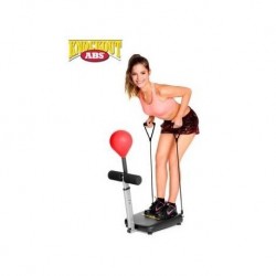 Knockout Abs La Emocion Del Boxeo Y Abdominales Perfectos. CF1051-Negro
