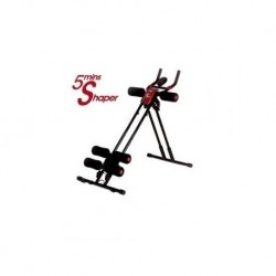 Ab 5 Minute Shaper Coaster Six Pack Abdomenales CF5MINSHAPER-Negro