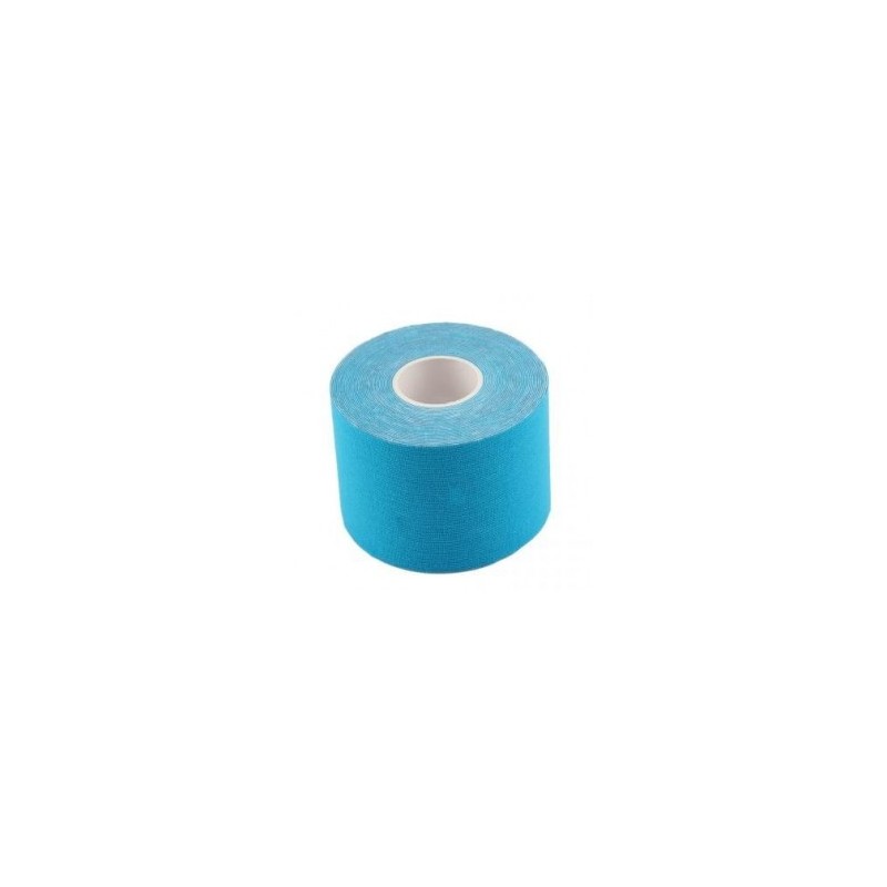 1 rollo de 5cm x 5m Kinesiología Deportes elástico Cinta Dolor muscular Atención Terapéutica (Azul claro)