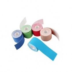 1 rollo de 5cm x 5m Kinesiología Deportes elástico Cinta Dolor muscular Atención Terapéutica (Verde) EH