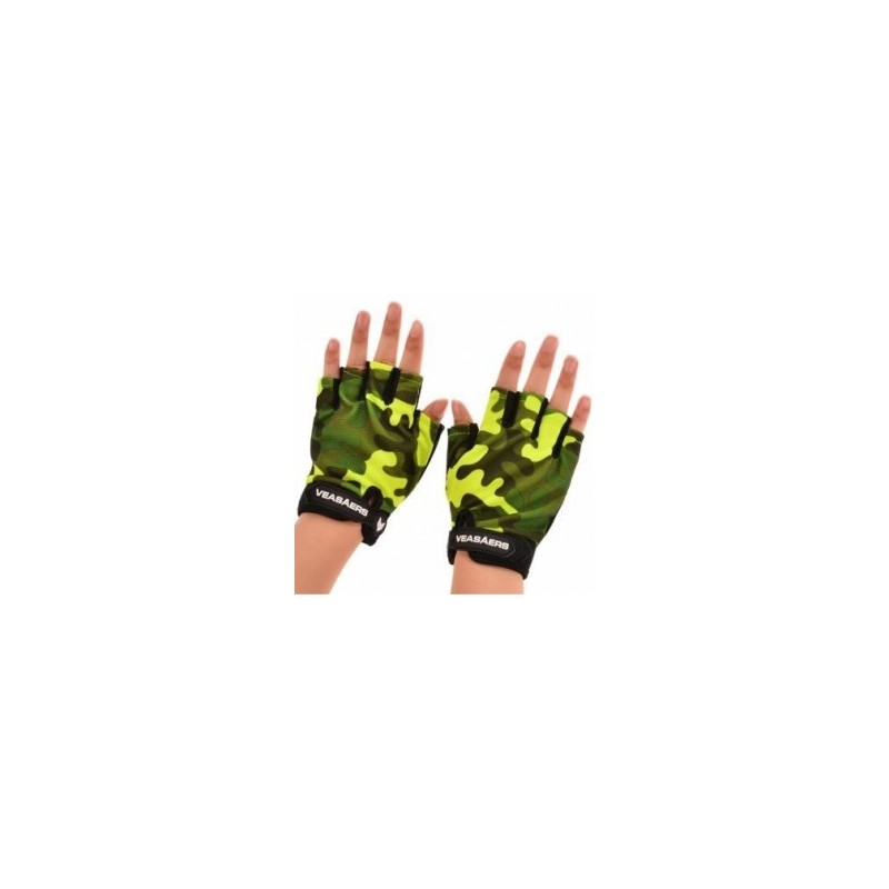 GE Guantes Unisex fitness Deportes Training Ejercicio multifunción para hombres y mujeres (verde del ejército)