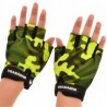 GE Guantes Unisex fitness Deportes Training Ejercicio multifunción para hombres y mujeres (verde del ejército)