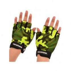 GE Guantes Unisex fitness Deportes Training Ejercicio multifunción para hombres y mujeres (verde del ejército)