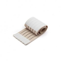 Muñequera Elástica Algodón Goma Sintética Fibra Deporte Protección Velcro Beige Xmas Christmas la Navidad