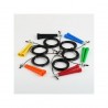Acero de alta velocidad de alambre Skipping Skip Jump Rope cardio fitness Deportes EH