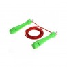 REIZ Cuerda de Saltar Comba Salto Regulable Fitness Ejercicio Deporte Verde Rojo Xmas Christmas la Navidad
