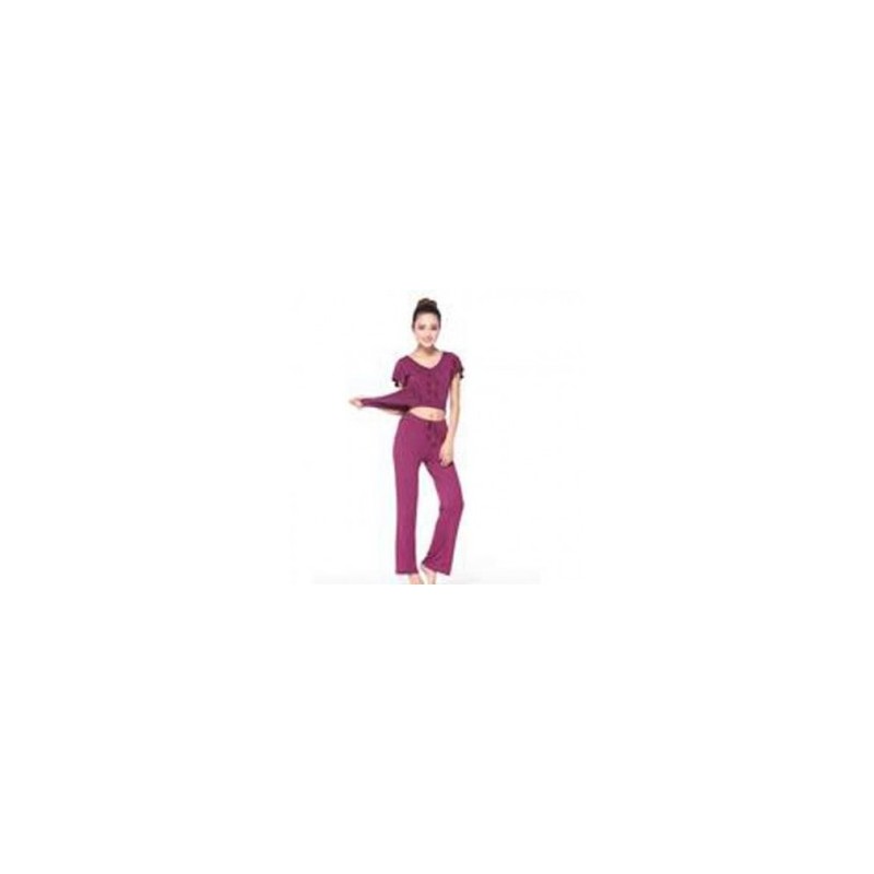 Estilo Coreano Deporte Fitness Yoga (Yoga Algodón Artificial) (marrón)
