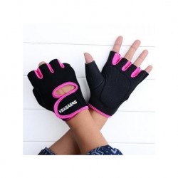Deporte Ciclismo Gimnasio GYM mitad dedo de Guantes Halterofilia Ejercicio de Entrenamiento