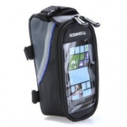 Bolsa Maletin Bicicleta Celular Roswheel Negro