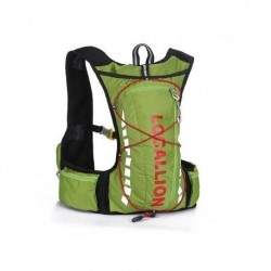 Multifunción Bolsa de deporte al aire libre a Caballo viajes de ocio Bolsa resistente al agua (verde rojo)