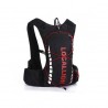Multifunción Bolsa de deporte al aire libre a Caballo viajes de ocio Bolsa resistente al agua (negro rojo)