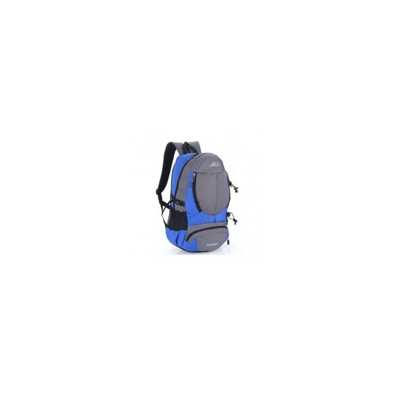 Hombre Mujer Deportes Mochila al aire libre bolsa para la escuela (Azul)