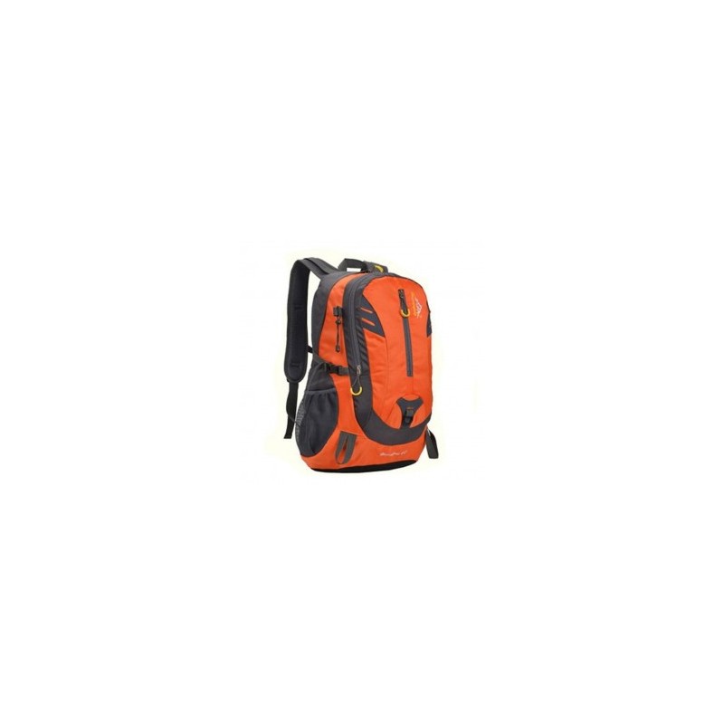 40L deportes al aire libre Senderismo Mochila Bolsa de viaje (naranja)