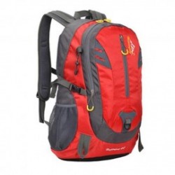 40L deportes al aire libre Senderismo Mochila Bolsa de viaje (rojo)