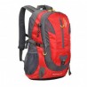 40L deportes al aire libre Senderismo Mochila Bolsa de viaje (rojo)