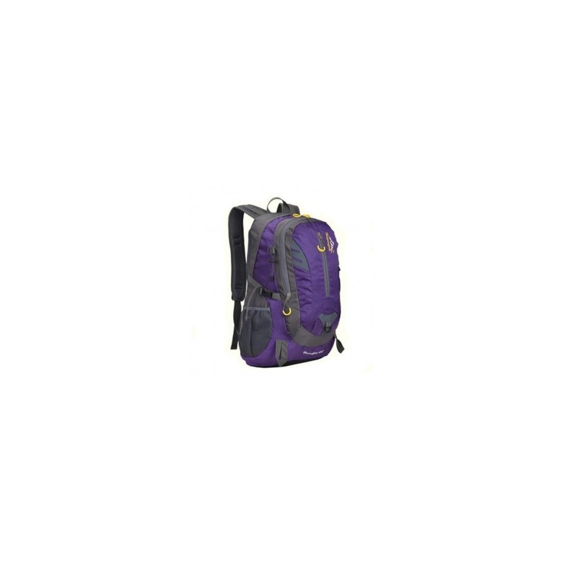 40L deportes al aire libre Senderismo Mochila Bolsa de viaje (violeta)