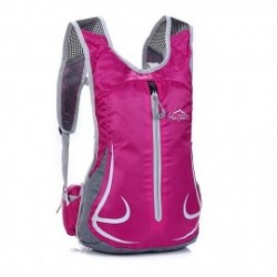 Bicicleta de Montaña Equitación Viaje hombros Mochila Bolsa de deporte al aire libre (morado)