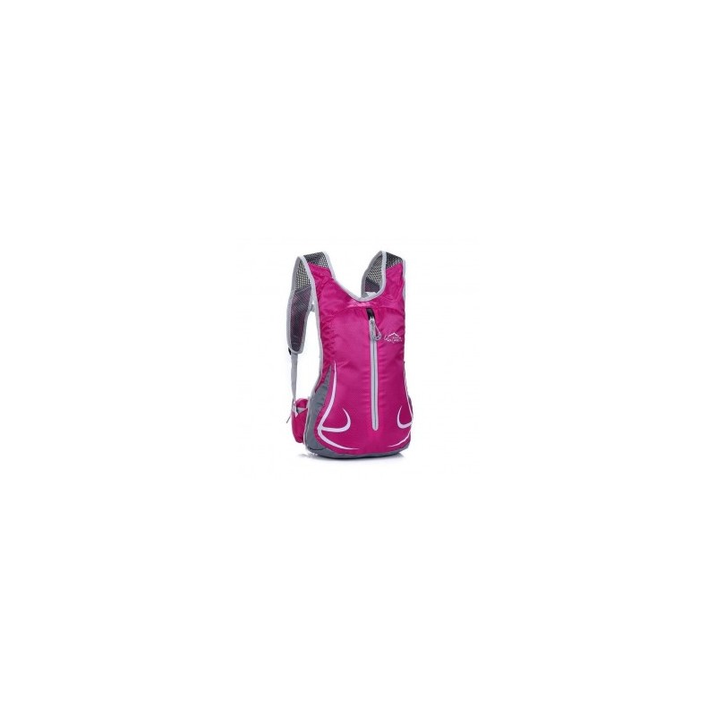 Bicicleta de Montaña Equitación Viaje hombros Mochila Bolsa de deporte al aire libre (morado)