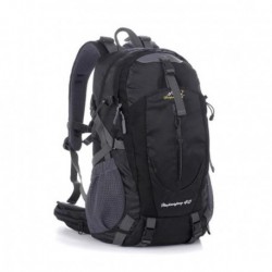 Deportes al aire libre Senderismo Montañismo Bolsa Mochila (negro)