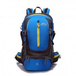 35L Moda Hombro ocio deportivo al aire libre a Caballo Bolsa Mochila Mochila Montañismo (azul)