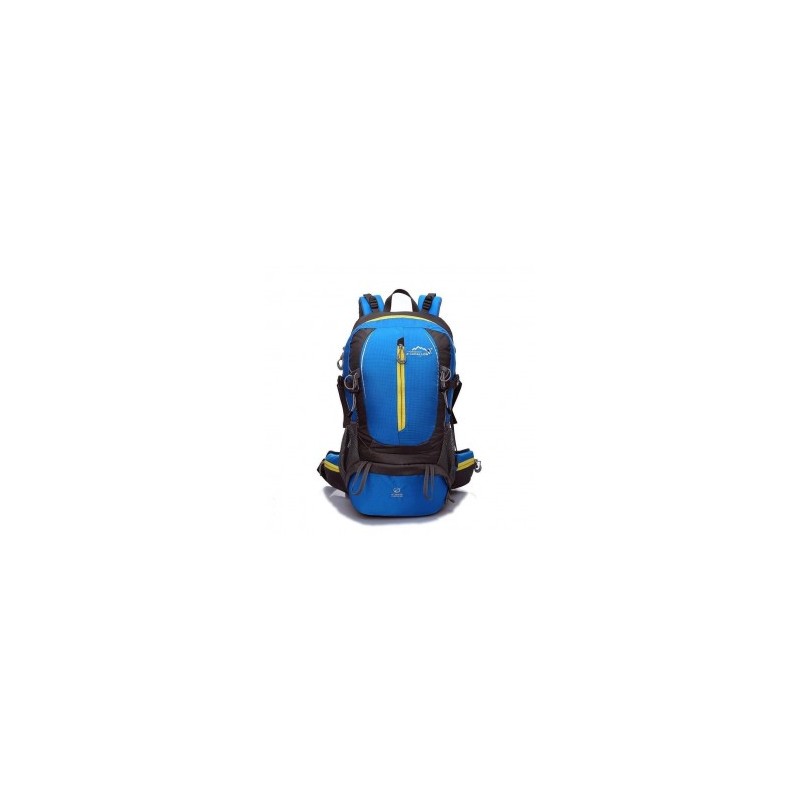 35L Moda Hombro ocio deportivo al aire libre a Caballo Bolsa Mochila Mochila Montañismo (azul)