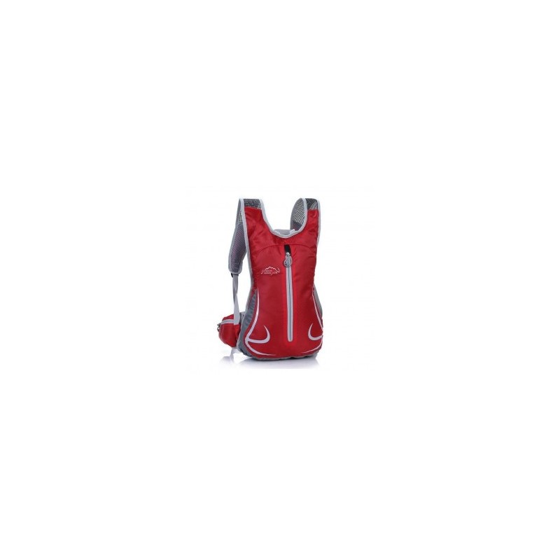 Bicicleta de Montaña Equitación Viaje hombros Mochila Bolsa de deporte al aire libre (rojo)