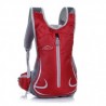 Bicicleta de Montaña Equitación Viaje hombros Mochila Bolsa de deporte al aire libre (rojo)