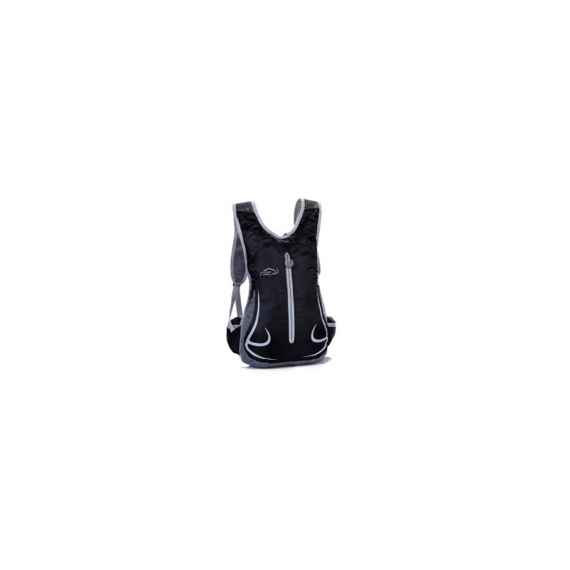 Bicicleta de Montaña Equitación Viaje hombros Mochila Bolsa de deporte al aire libre (negro)