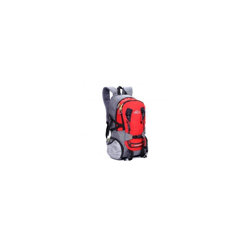 Gran capacidad Bolsa de deporte al aire libre senderismo a Caballo Mochila (rojo)