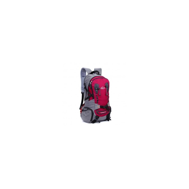 Gran capacidad Bolsa de deporte al aire libre Mochila senderismo a caballo (rojo oscuro)
