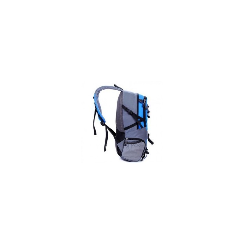 Gran capacidad Bolsa de deporte al aire libre senderismo a Caballo Mochila (azul)