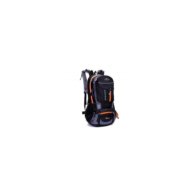 Moda 40L Mochila Senderismo viajes ocasionales Mochila Bolsa de deporte al aire libre (naranja)