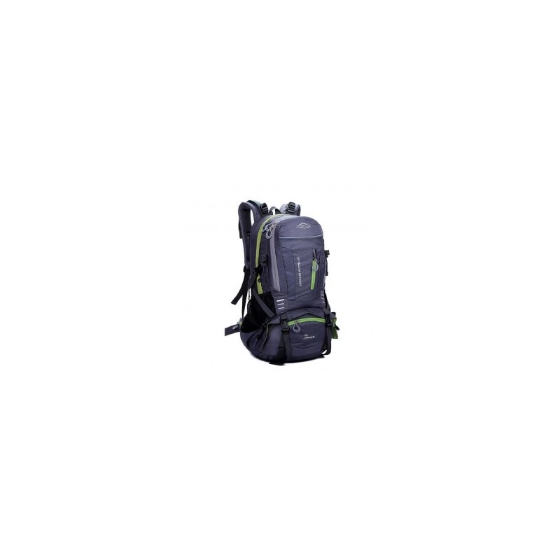 Moda 40L Mochila Senderismo viajes ocasionales Mochila Bolsa de deporte al aire libre (verde)