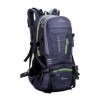 Moda 40L Mochila Senderismo viajes ocasionales Mochila Bolsa de deporte al aire libre (verde)