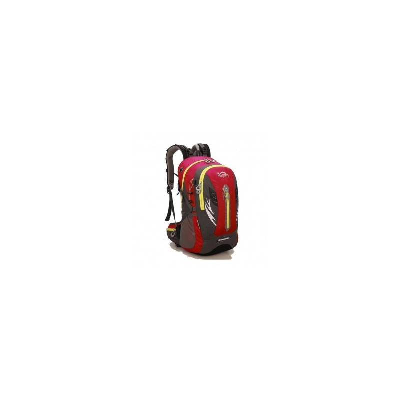 42L reposiciones al Aire Libre Deportes Senderismo Mochila Bolsa bandolera (rojo)