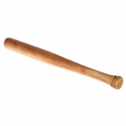 Bate de Béisbol Antideslizante Madera Natural Longitud 54cm Xmas Christmas la Navidad