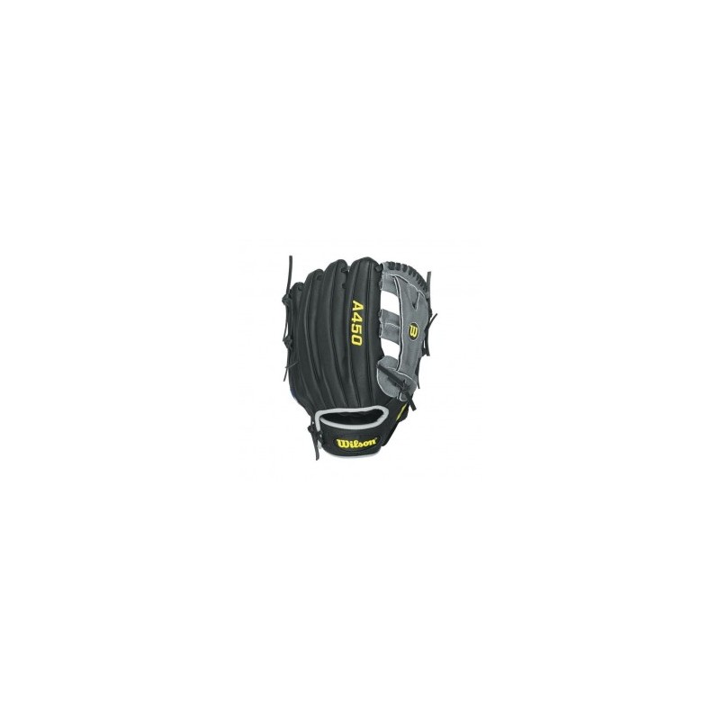 Guante para Béisbol Juvenil WTA04LB15YP66 Wilson-Negro con Gris