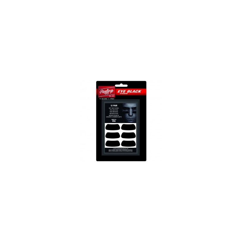 TIRAS ADHESIVAS ANTIREFLEJANTES RAWLINGS EYE BLACK STICKERS