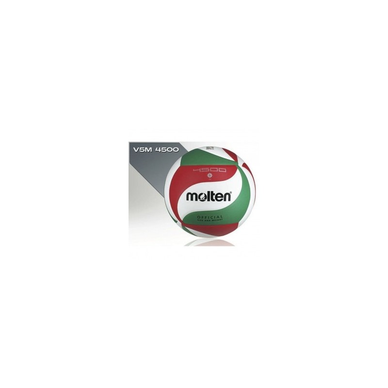 Balon Voleibol Molten V5M4500 Piel Sintetica 5-Multicolor