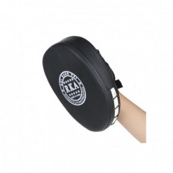Kit de Kick Boxing Mitt Formación Target Focus Punch Pad Guante MMA del karate de Muay Negro